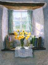 Daffodils in the Inglenook